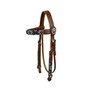 Showman Dreamcatcher Browband Beaded Headstall and Breastcollar Set