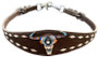 Painter cow skull wither strap