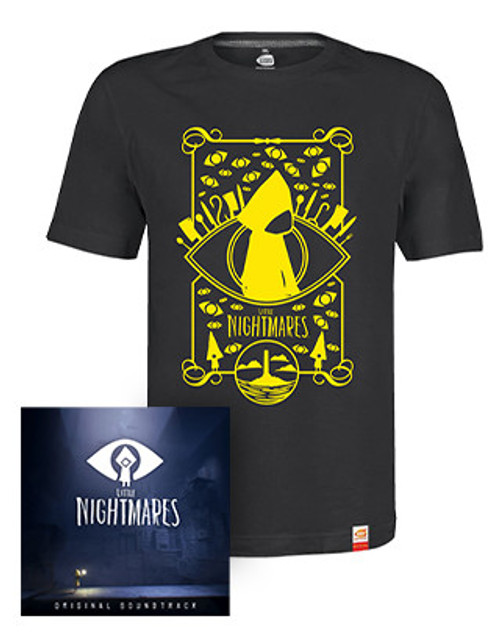 LITTLE NIGHTMARES SIX: CAMISETA DE HOMBRE - Negra[M]