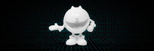 PAC-MAN ICONS FIGURINE - White