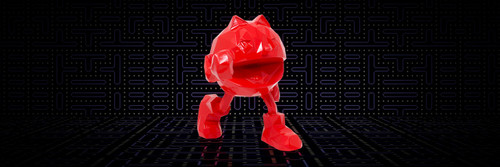 PAC-MAN x Orlinski : La escultura oficial - Rojo (18 cm)