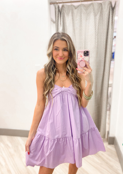 Lavender Babydoll Dress 