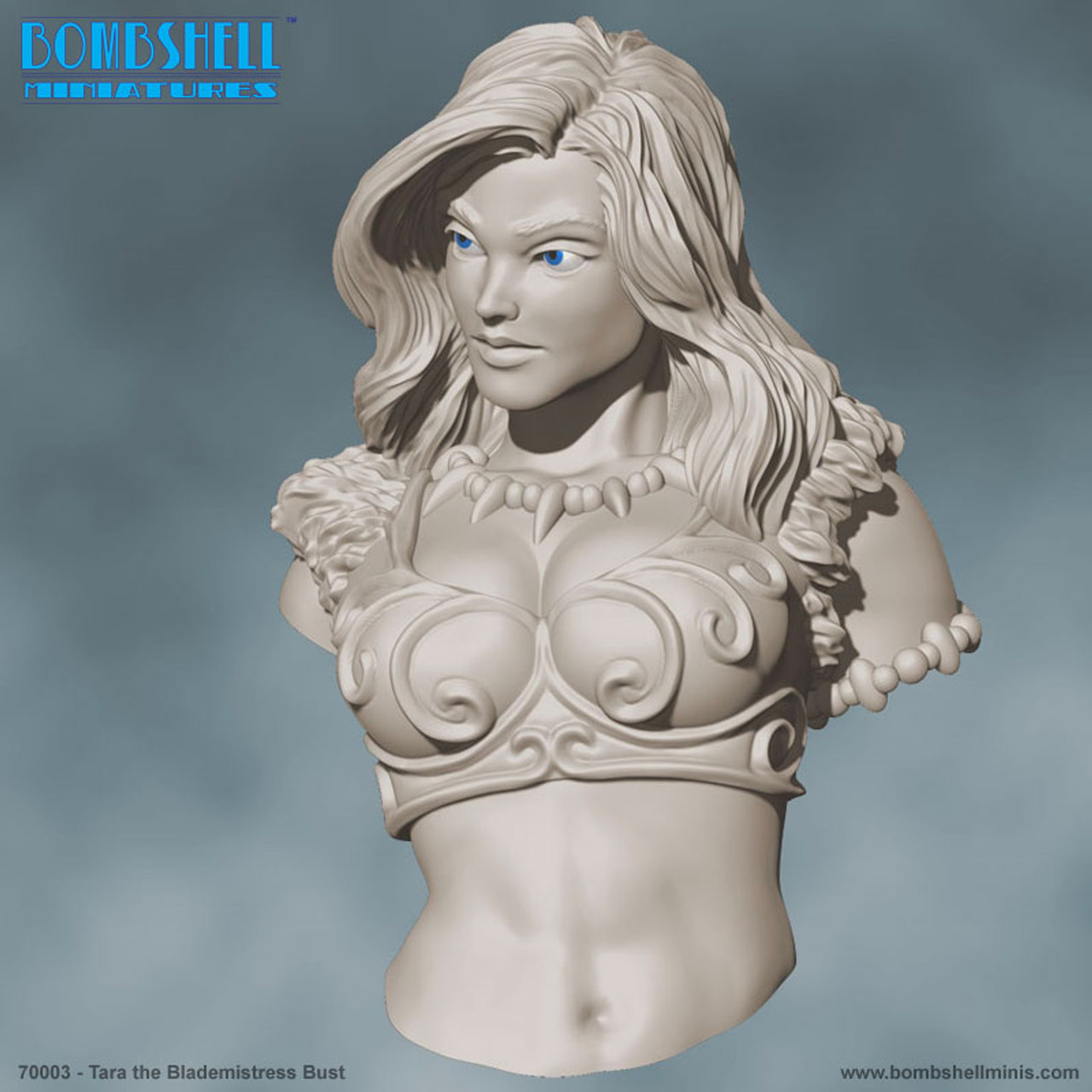 3D Printable Kara Valkyrie by Bombshell Miniatures