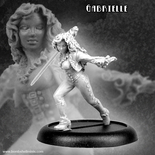 3D Printable Kara Valkyrie by Bombshell Miniatures