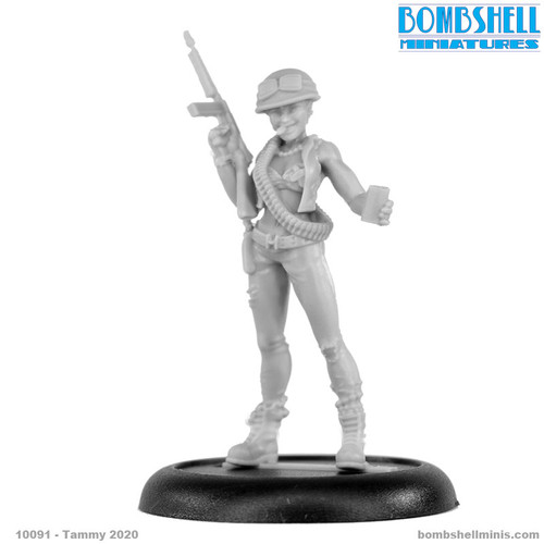 3D Printable Kara Valkyrie by Bombshell Miniatures