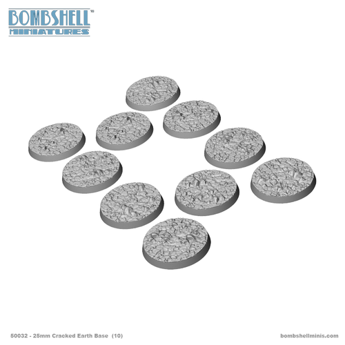 50032 - 25mm Cracked Earth Base (10)