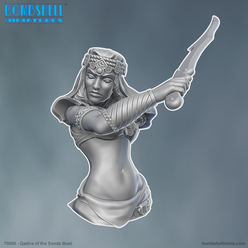 3D Printable Kara Valkyrie by Bombshell Miniatures