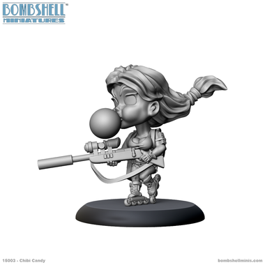 3D Printable Kara Valkyrie by Bombshell Miniatures