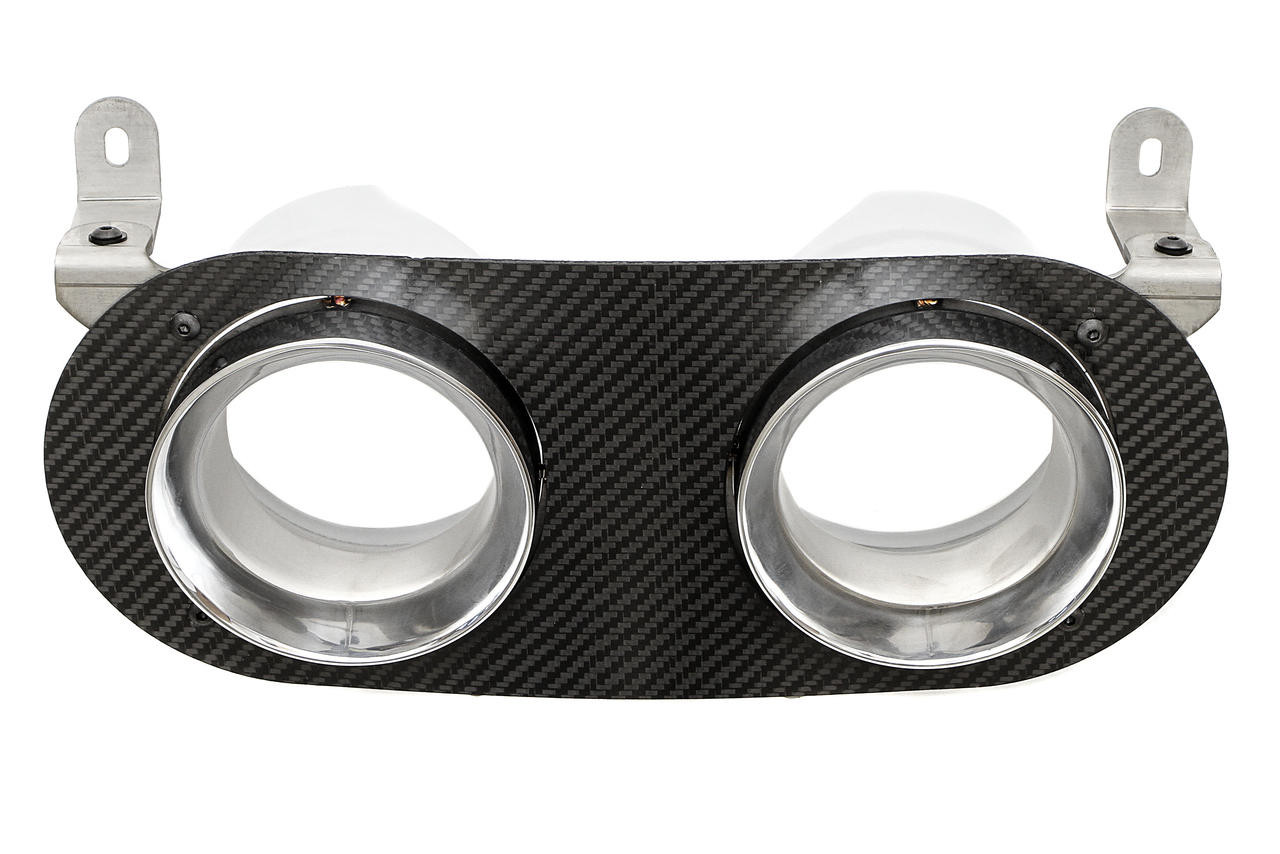 Fabspeed Motorsport Fabspeed Ferrari 458 Italia Challenge Style Dual Exhaust Tips 2010-2015