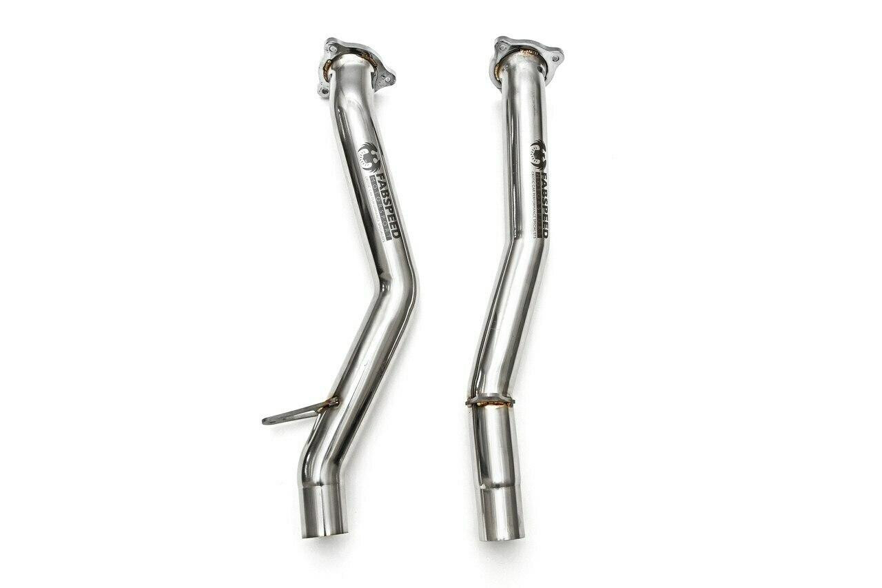 Fabspeed Motorsport Fabspeed Porsche 958 S / GTS Secondary Cat Bypass Pipes 2011-2014