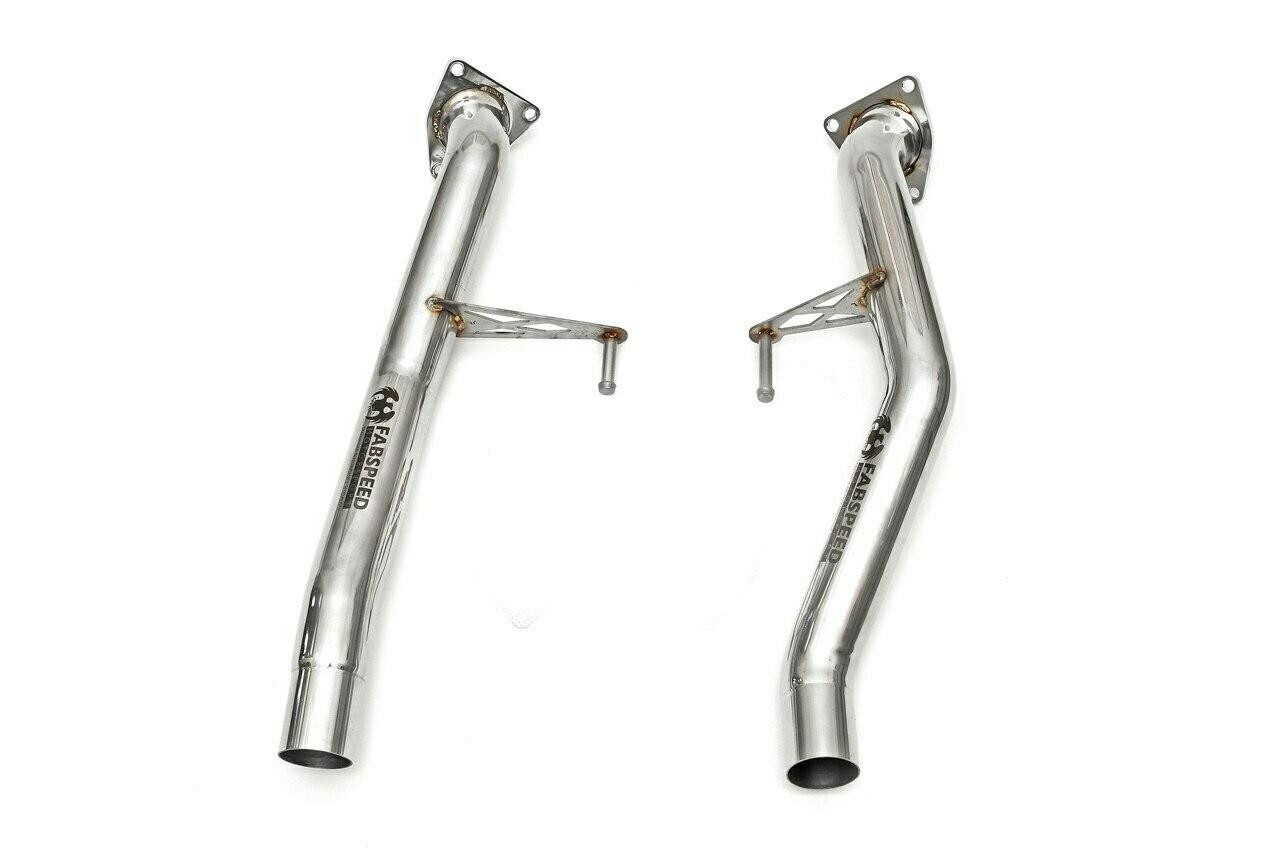 Fabspeed Motorsport Fabspeed Porsche 957 S / GTS Secondary Cat Bypass Pipes 2008-2010