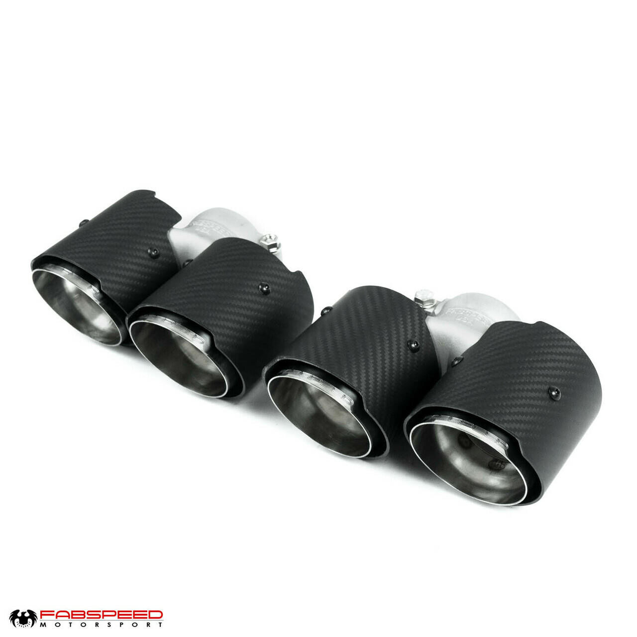 Fabspeed Motorsport Fabspeed Porsche 991.2 Carrera Deluxe Quad Tips 2017-2019
