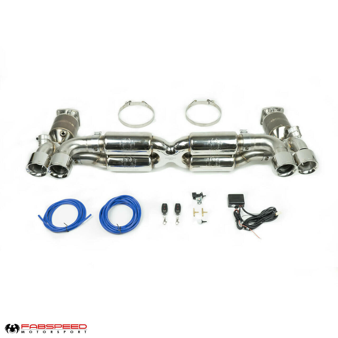 Fabspeed Motorsport Fabspeed Porsche 997.2 Turbo / Turbo S Valvetronic Supersport X-Pipe Exhaust System 2010-2012
