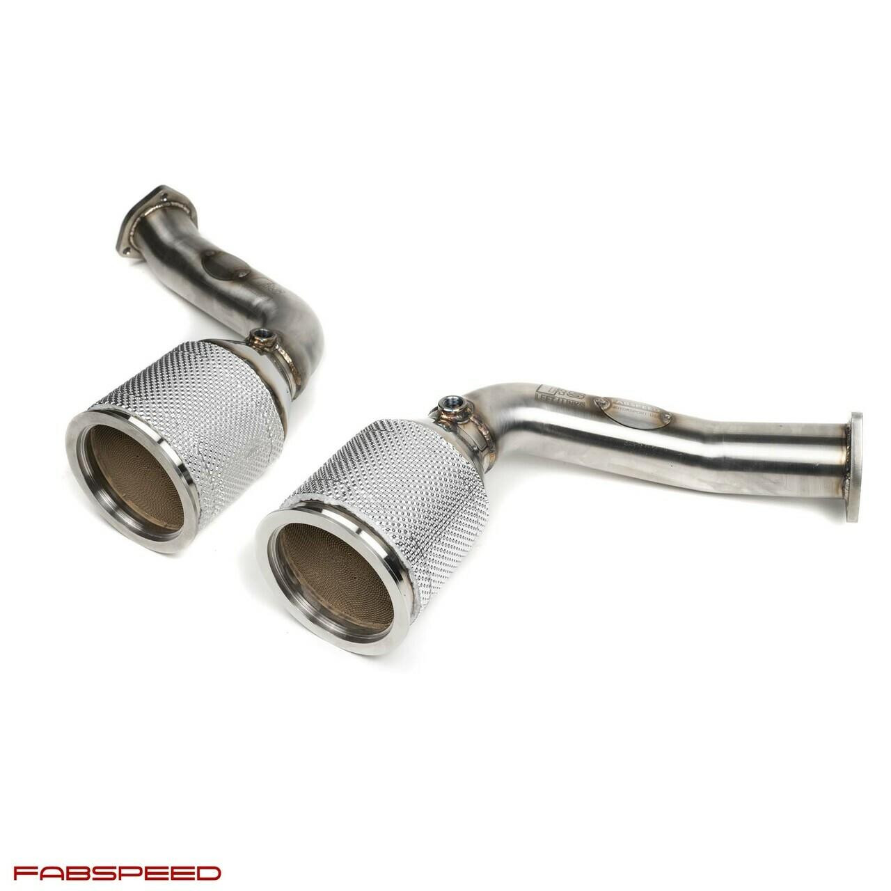Fabspeed Motorsport Audi RS6 / RS7 C8 Sport Cat Downpipes 2019