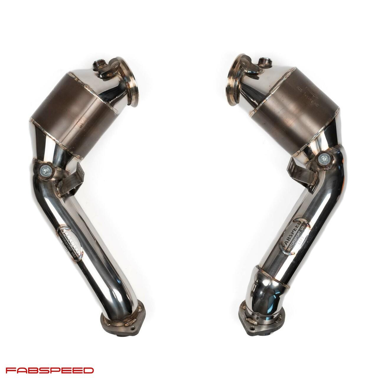 Fabspeed Motorsport Fabspeed BMW X6M E71 Sport Cat Downpipes 2008-2014