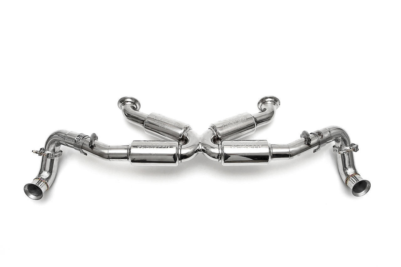 Fabspeed Motorsport Fabspeed Audi R8 V8 Supersport X-Pipe Exhaust System 2007-2012