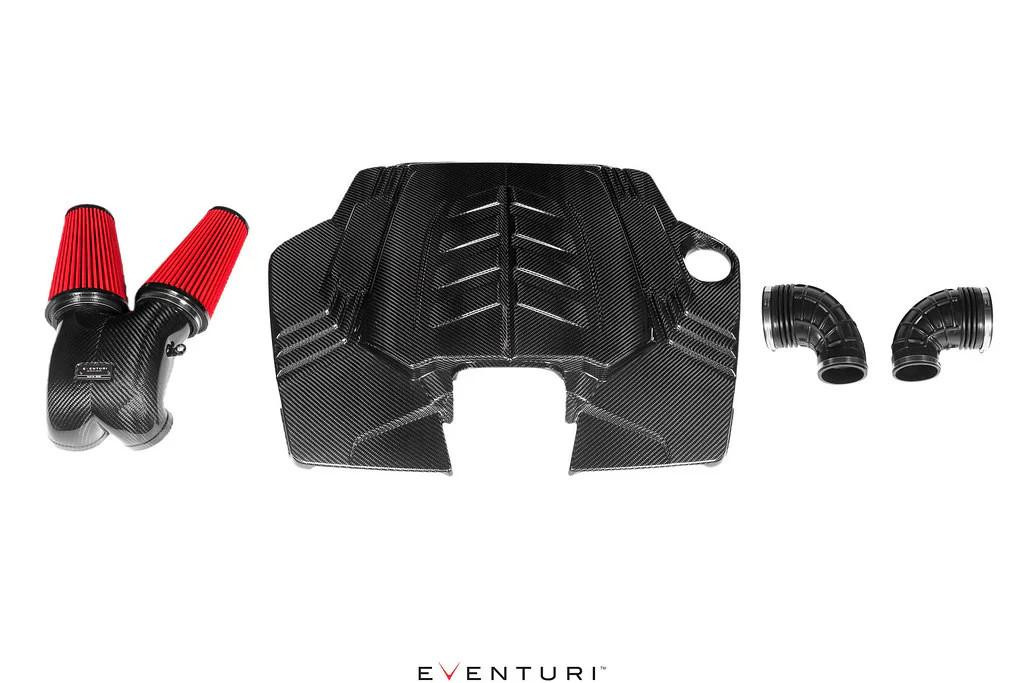 Eventuri 4.0TFSI Twin Turbo V8 Black Carbon Intake System - 2025+ (EVE-FLV8TT-CF-INT)
