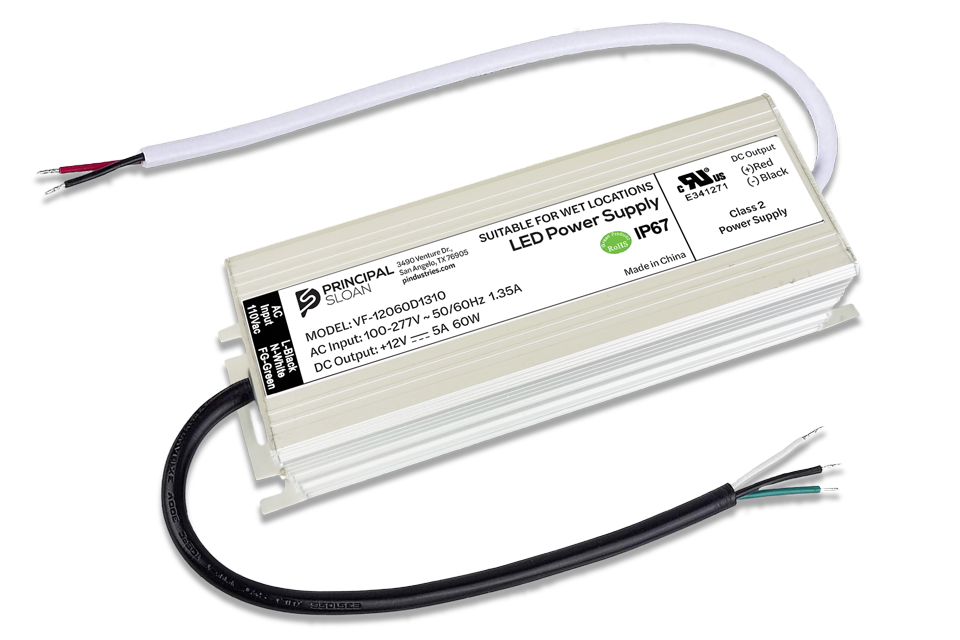 Principal LED PLPOH06012EC 12V 60W power supply