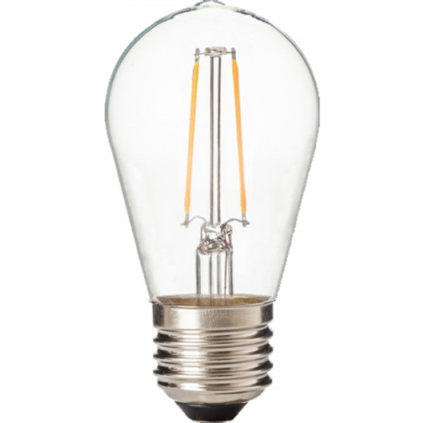 ZLight LED Filament ST14 Bulb - Clear - Soft White 27K