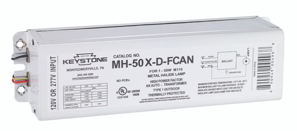 Keystone Metal Halide F-Can Ballasts