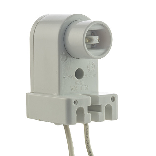 Kulka 1548 Series Fluorescent Sockets Spring Tombstone Lampholder