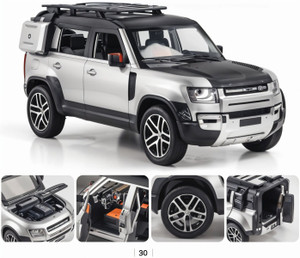 TodFod Remote Control SUV Car 1:16 Scale Die-Cast Metal Model with Opening Doors & Hood, LED Lights, Roof Rack, Realistic Green & White Design, Off-Road RC Toy for Kids & Adults TodFod Remote Control SUV Car 1:16 Scale Die-Cast Metal Model with Opening Doors & Hood, LED Lights, Roof Rack, Realistic Green & White Design, Off-Road RC Toy for Kids & Adults