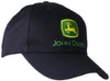 John Deere Embroidered Logo Baseball Hat  One Size  Men's  Black