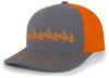 Tamarack Trees Forest Pine Woods Men's Embroidered Mesh Back Trucker Hat