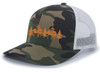 Tamarack Trees Forest Pine Woods Men's Embroidered Mesh Back Trucker Hat