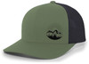 Men's Scenic Mountain Outdoors Woodland Embroidered Mesh Back Trucker Hat
