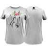 John Deere Women's Floral Horse Short Sleeve Tee