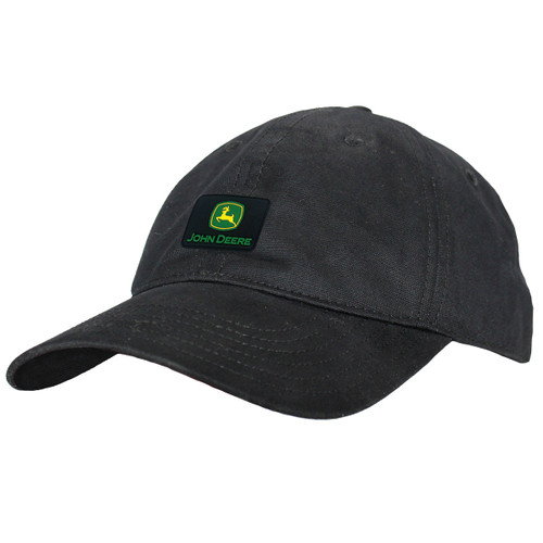 John Deere Water Resistant Cap-Black-One Size