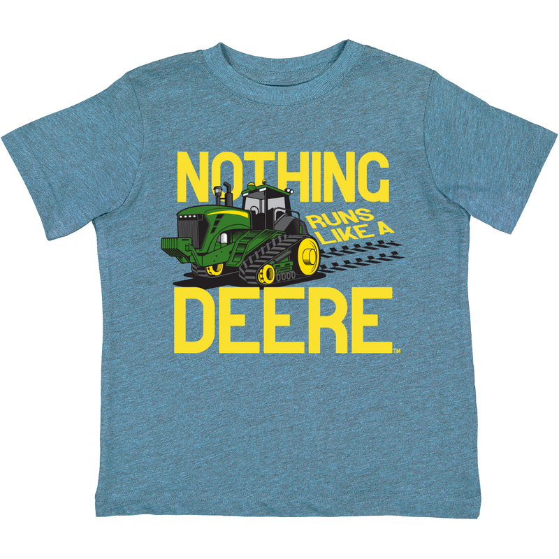 John Deere Toddler Boy Nothing Runs Like A Deere Kids T-shirt