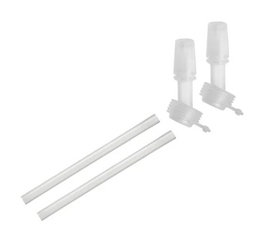 Eddy+ Kids Bite Valve and Straws - Clear