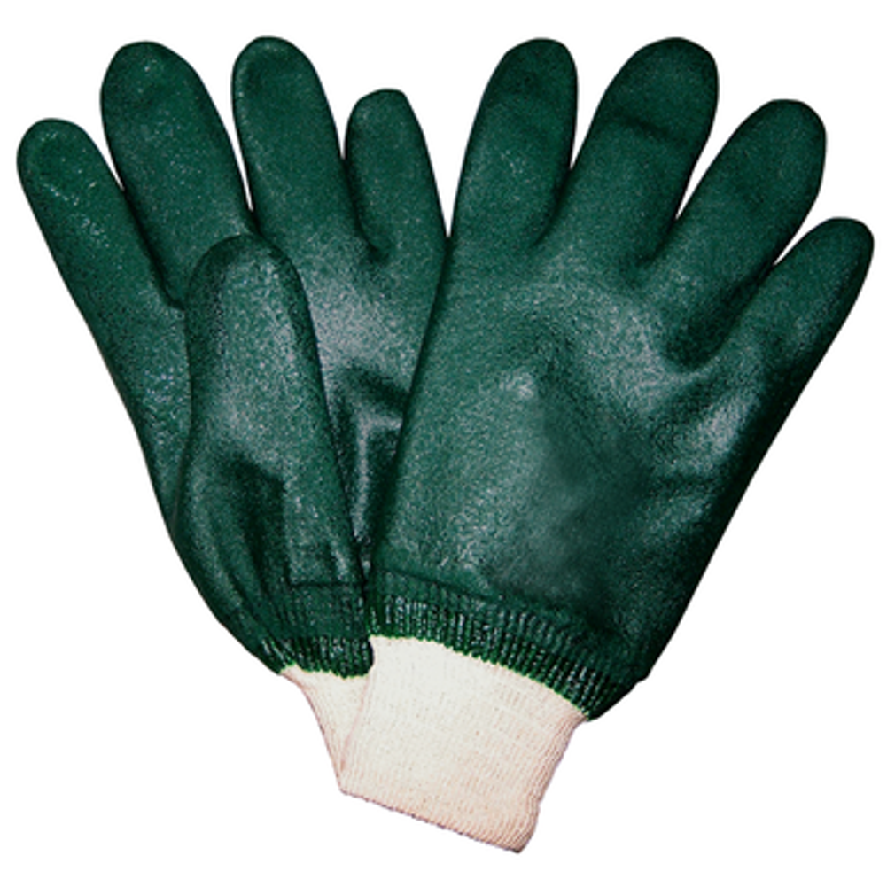 Econ Green PVC Knit Wrist
