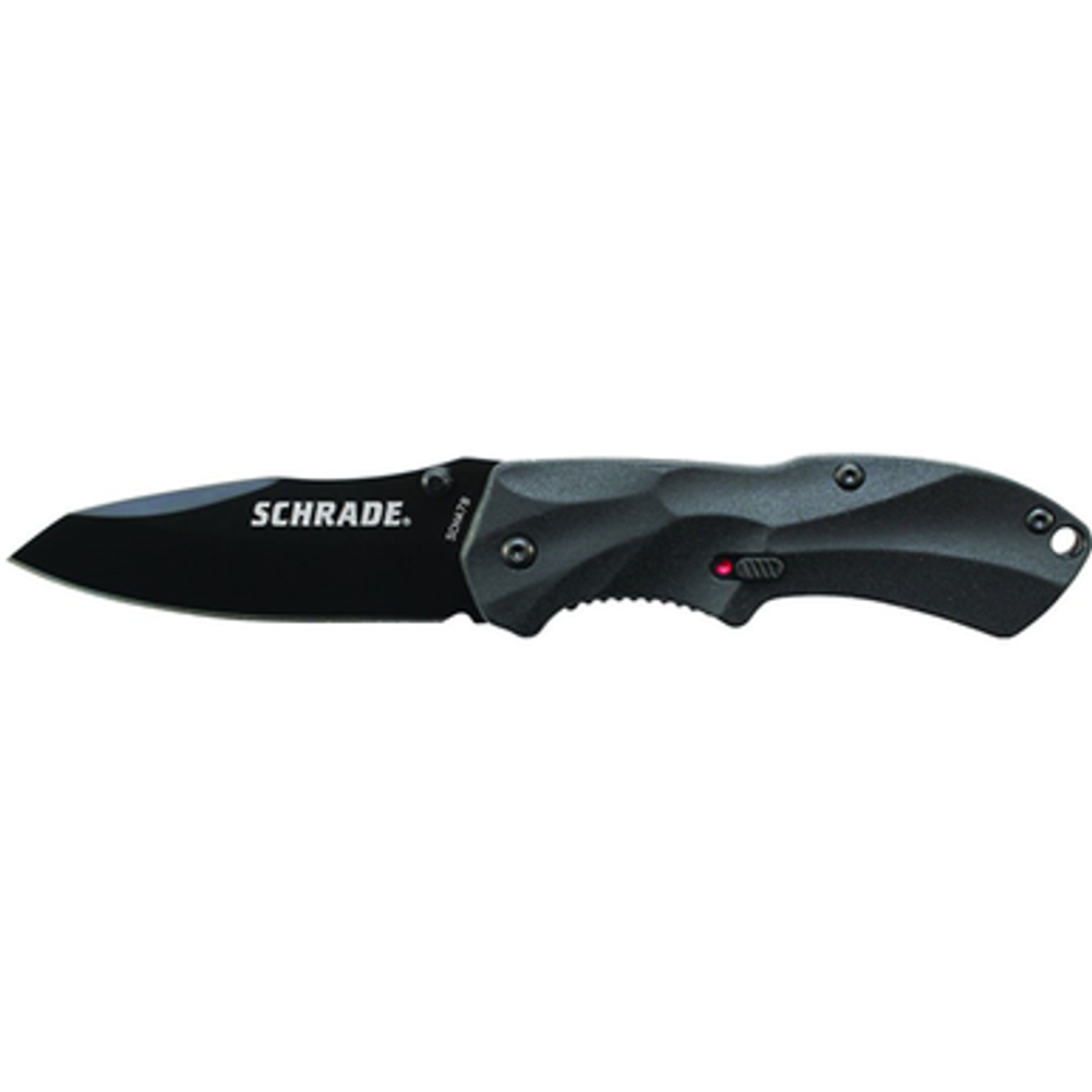 M.A.G.I.C. Assisted Black Blade, Black Handle, AUS-8 Steel