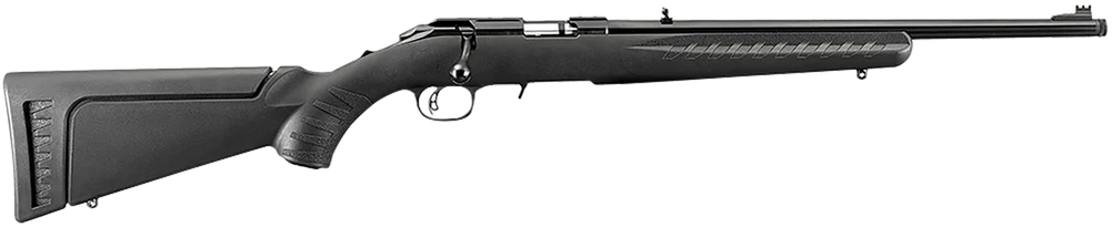Ruger American 22mag Bl/sy 18" Tb