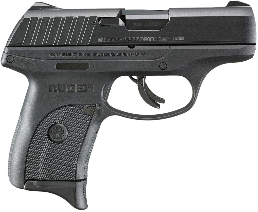 Ruger Ec9s 9mm Blk/blk 7+1 Fs Safety