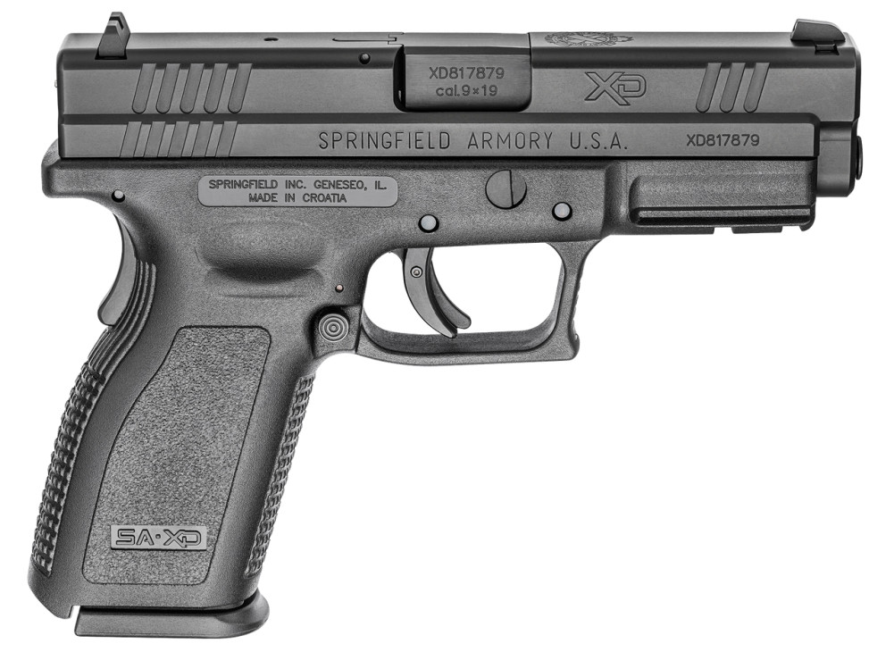 Springfield Armory Defender Xd 9mm 4" 16+1 Black Handgun