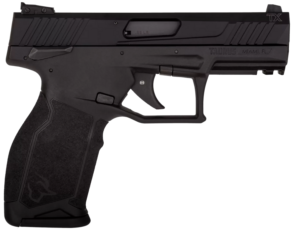 Taurus Tx22 22lr Bk/bk 4" 10+1 Nothrd
