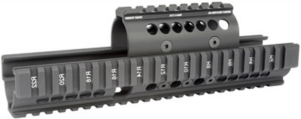 Extended Universal AK47/74 Handguard w/ Standard Topcover