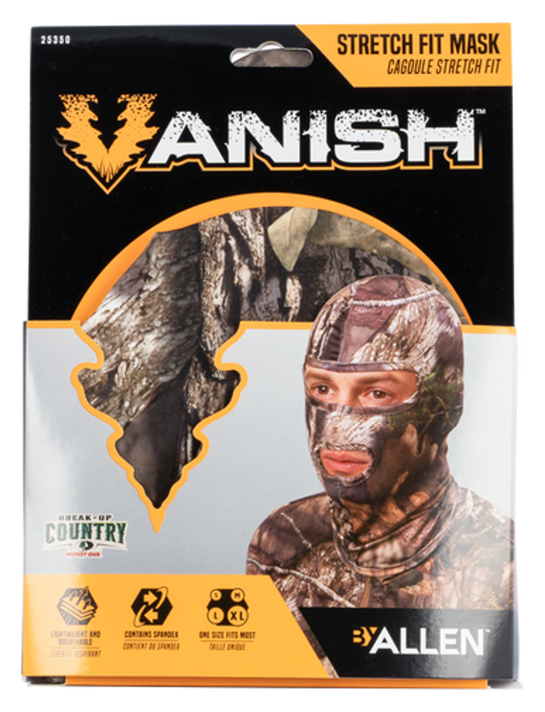 Stretch Fit Mask Spandex Mossy Oak Break-Up Country