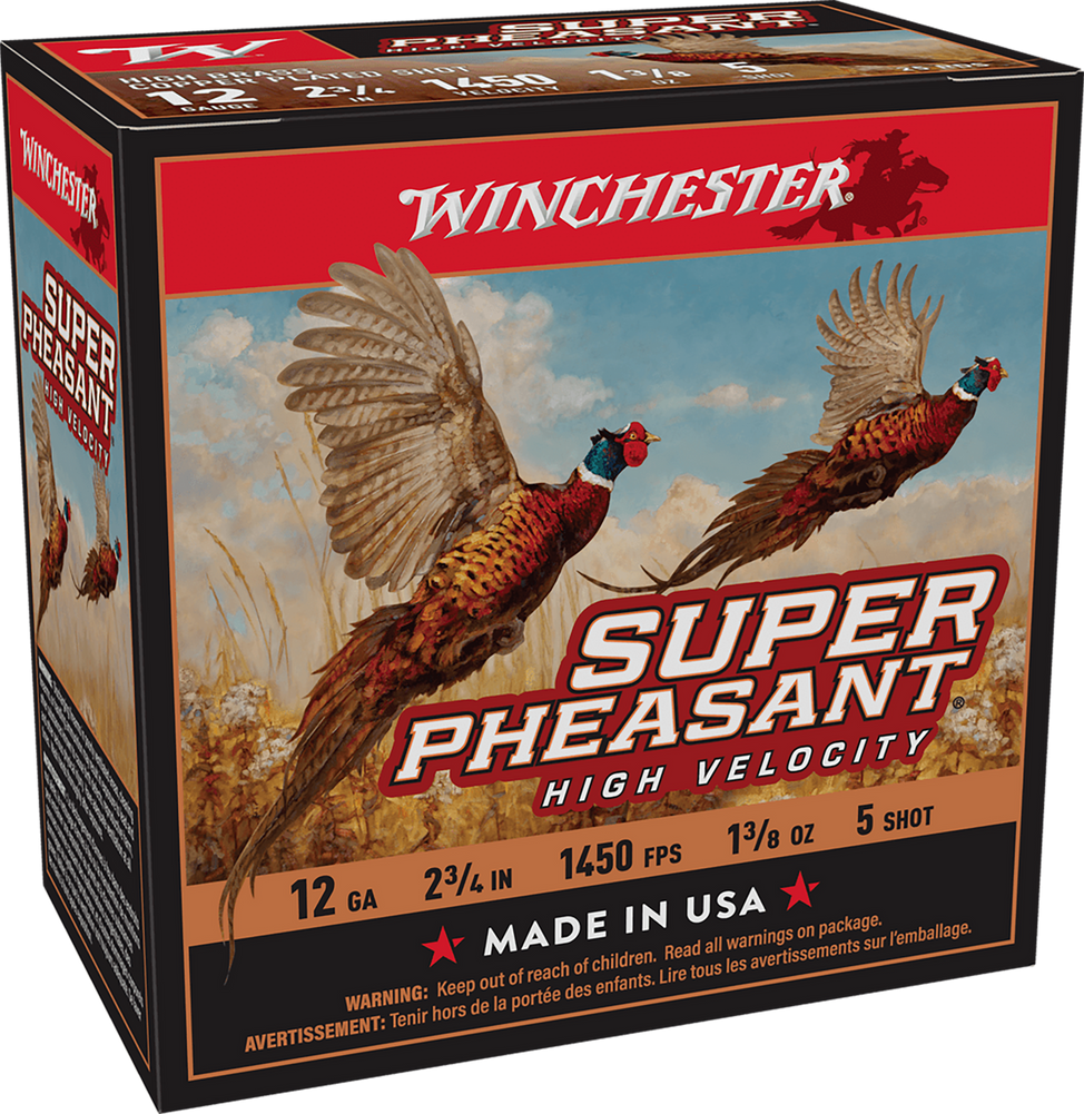 Winchester Ammo Super Pheasant, Win X12phv5  Sup Phsnt    12 2.75 5sh   13/8 25/10