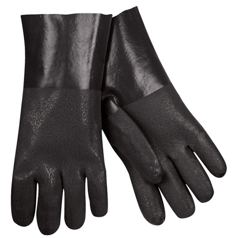 Black, Double Dip, Textured, 12