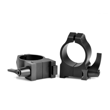 Warne 1 inch CZ 550, QD, Med Matte Rings