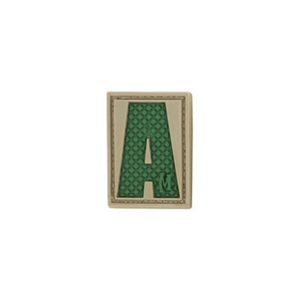 Letter A Morale Patch