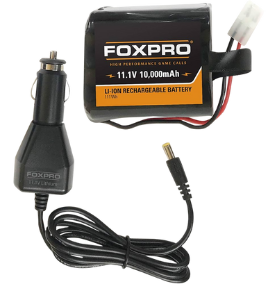 Foxpro Battery & Car Charger, Foxpro Supbattchg       Bttery/charg
