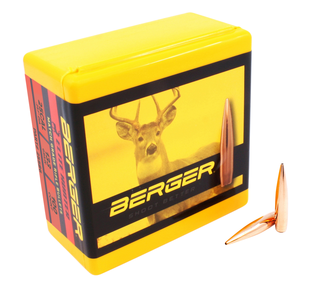 Berger Bullets Elite Hunter, Berg 25586 Bull .25  133g Elite Hntr 100