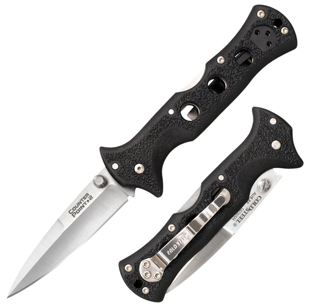 Cold Steel Counter Point, Cold Cs-10ac     3in Counter Point Ii  Aus 8a Cold Steel Counter Point, Cold Cs-10ac     3in Counter Point Ii  Aus 8a