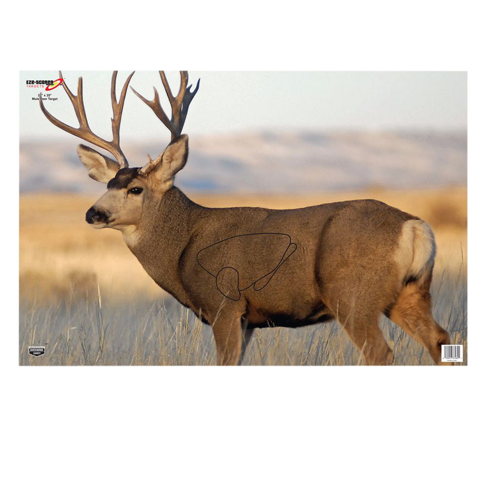 Birchwood Casey Eze-scorer, Bir 37482          Ezescorer 23x35 Mule Deer   2pk
